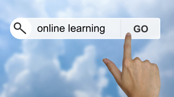 online learning on search toolbar
