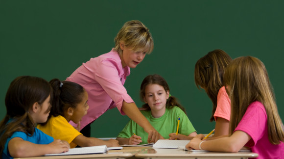 Teacher and Students